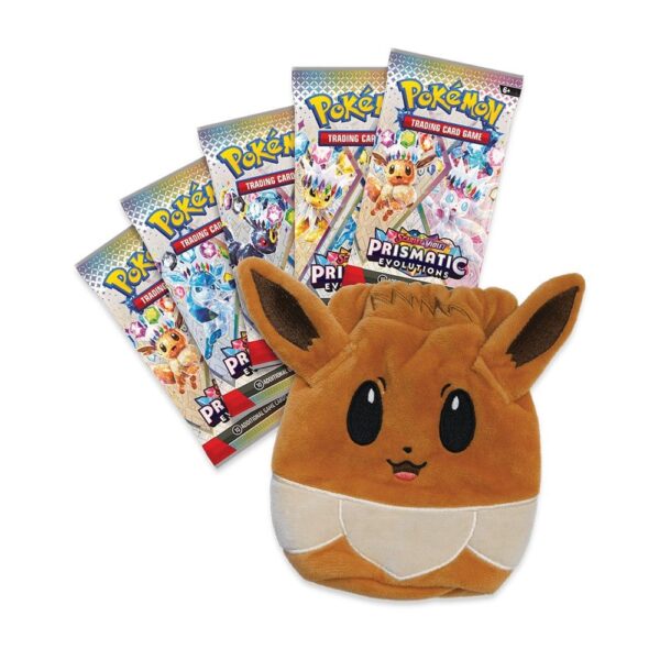 Pokémon Prismatic Evolutions Accessory Pouch Español - Imagen 2