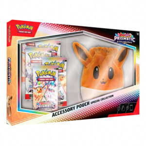 Pokémon Prismatic Evolutions Accessory Pouch Ingles