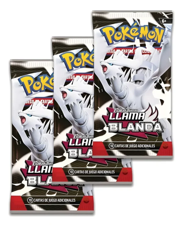 Pokemon Tcg White Flare Booster Bundle-Español - Imagen 2