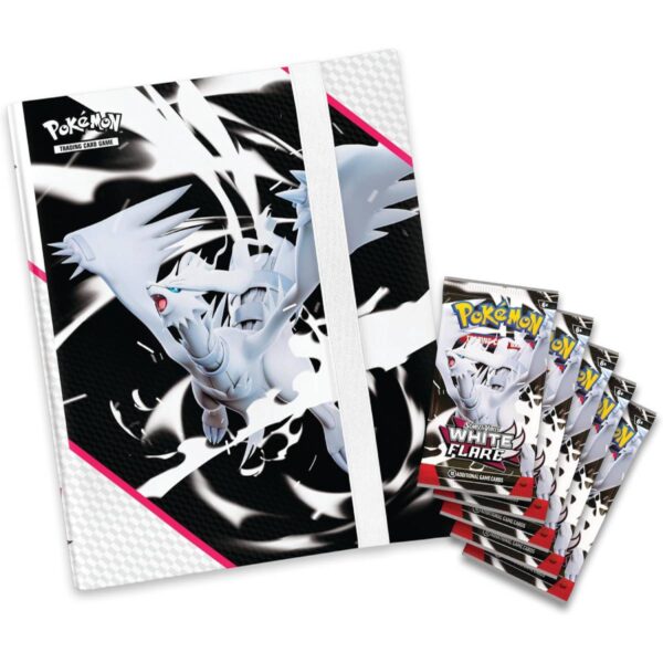 Pokémon White Flare Binder Collection Español - Imagen 2