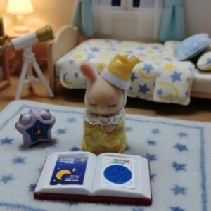 Sylvanian Individuales Bebe Conejo de Leche-Fiesta de Pijamas