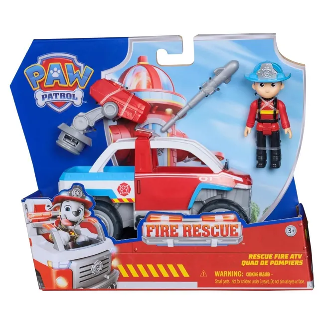 Paw Patrol Auto Todoterreno de Rescate Contra Incendios
