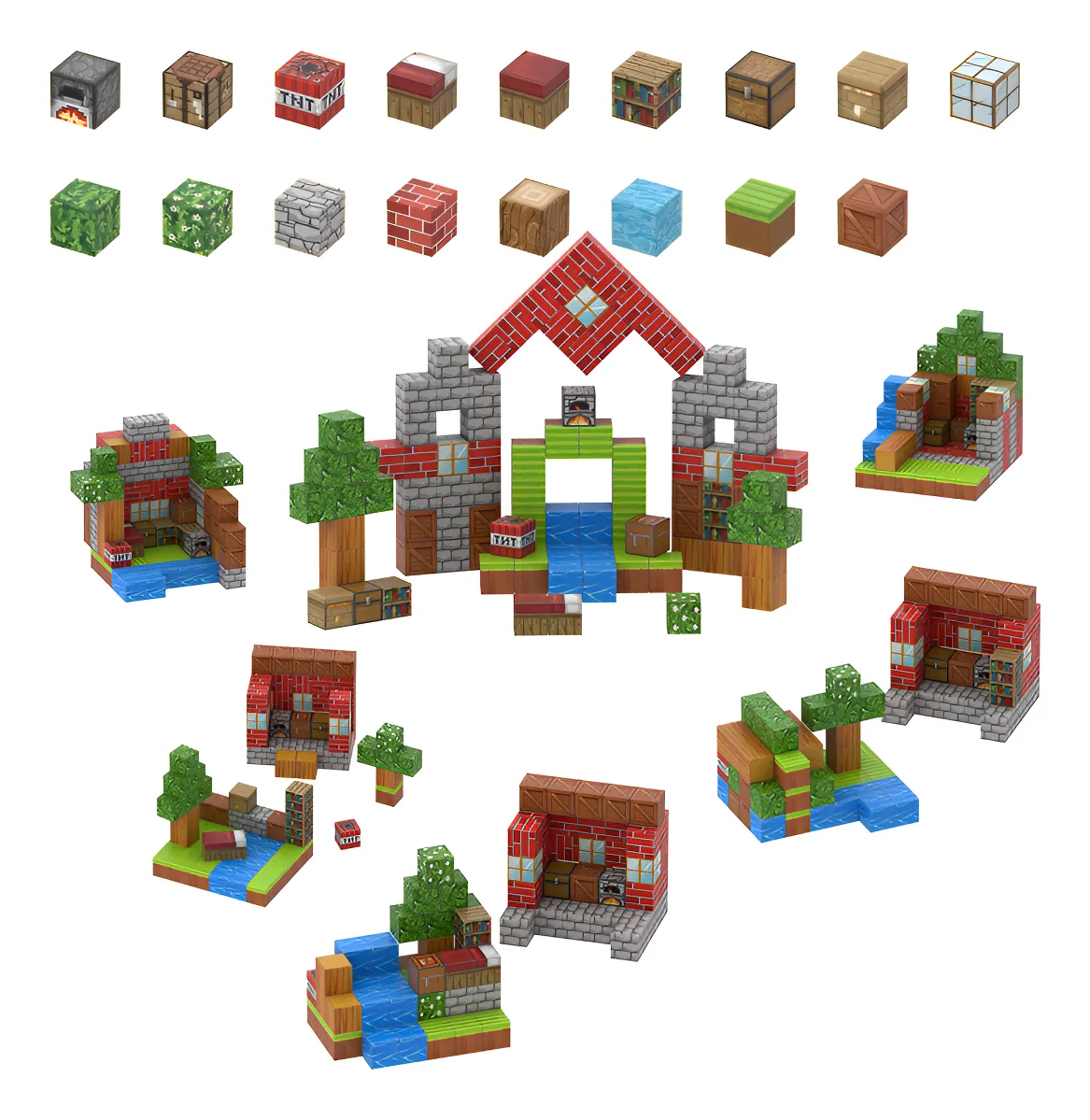 Bloques Magnéticos 150 pzas - Imagen 2