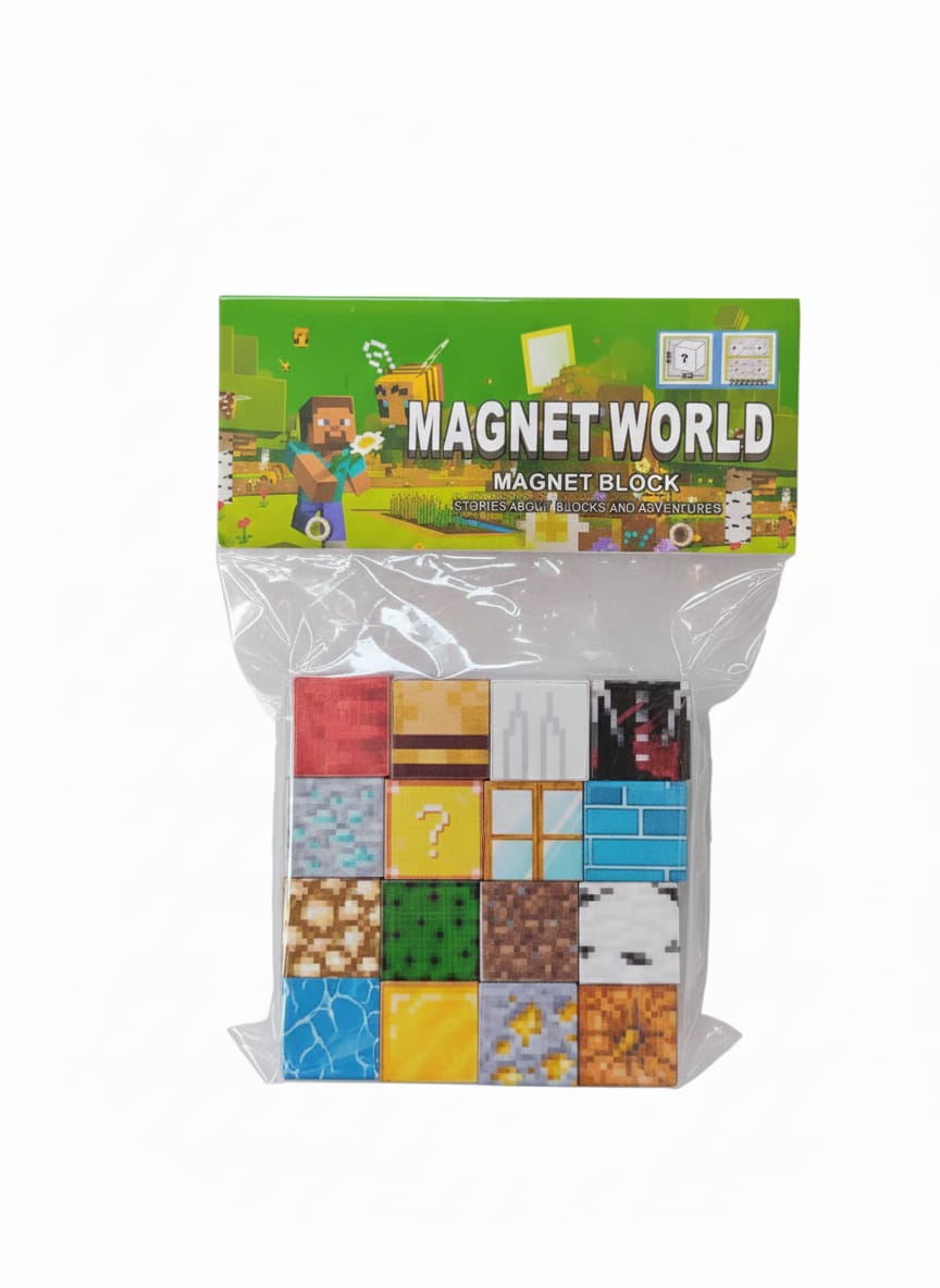 Bloques Magnéticos 16 pzas