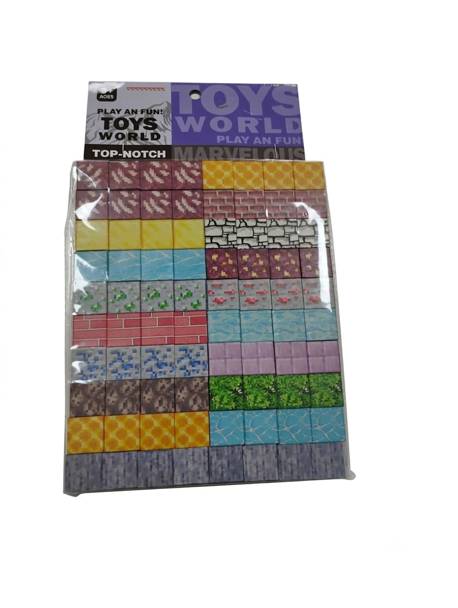 Toy World Bloques Magnéticos 80 pzas