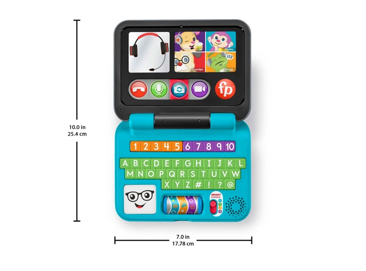 MI PRIMER LAPTOP FISHER PRICE RÍE Y APRENDE - Imagen 2