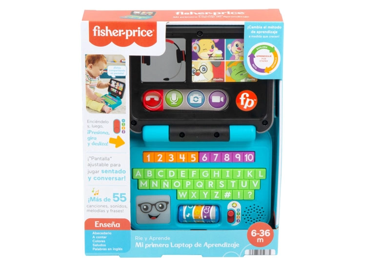 MI PRIMER LAPTOP FISHER PRICE RÍE Y APRENDE