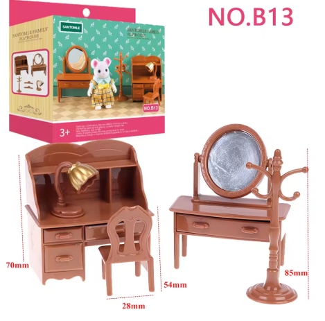 Set de Muebles y accesorios para casa de Muñecas - Imagen 4