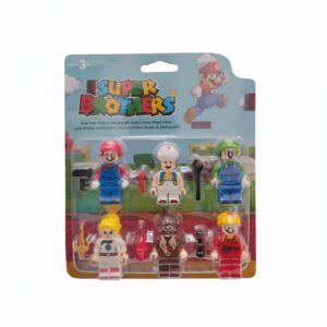 Super Mario Set figuras Armable