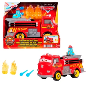 Cars Camión de Bomberos Combate Incendios