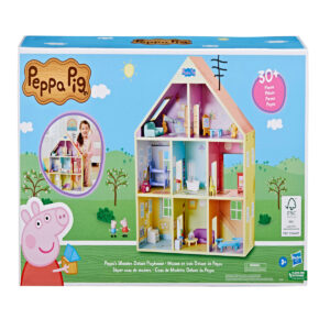 Casa de Madera Peppa Pig con Accesorios.