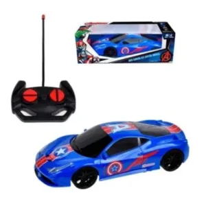 Auto Carrera Radio Controlado Capitán América