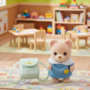 Sylvanian Individuales Bebe Oso Pardo ~ Compañeros de Juego de la guardería