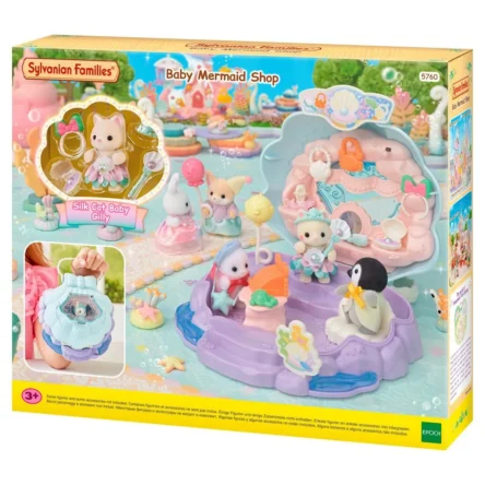 Sylvanian Families bebé sirena con accesorios