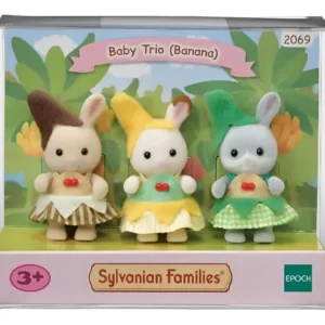 Sylvanian Families Set Baby Trio Banana