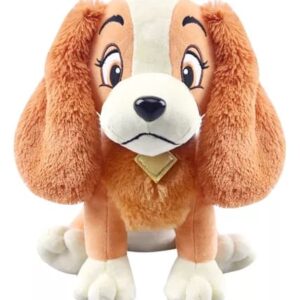 Disney Peluche Lady 30 cm - la Dama y el Vagabundo