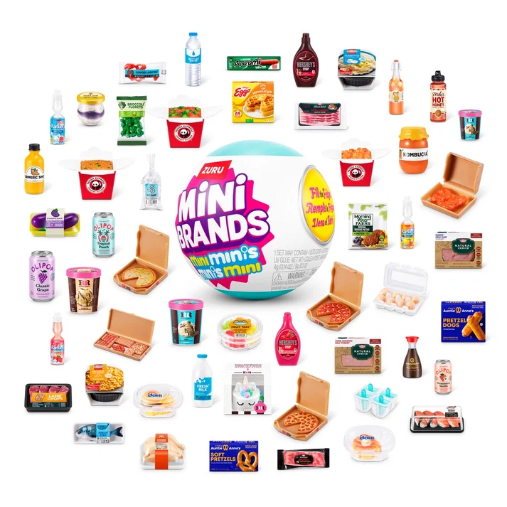 Mini Brands Mini Minis Con 5 Sorpresas Fill The Fridge