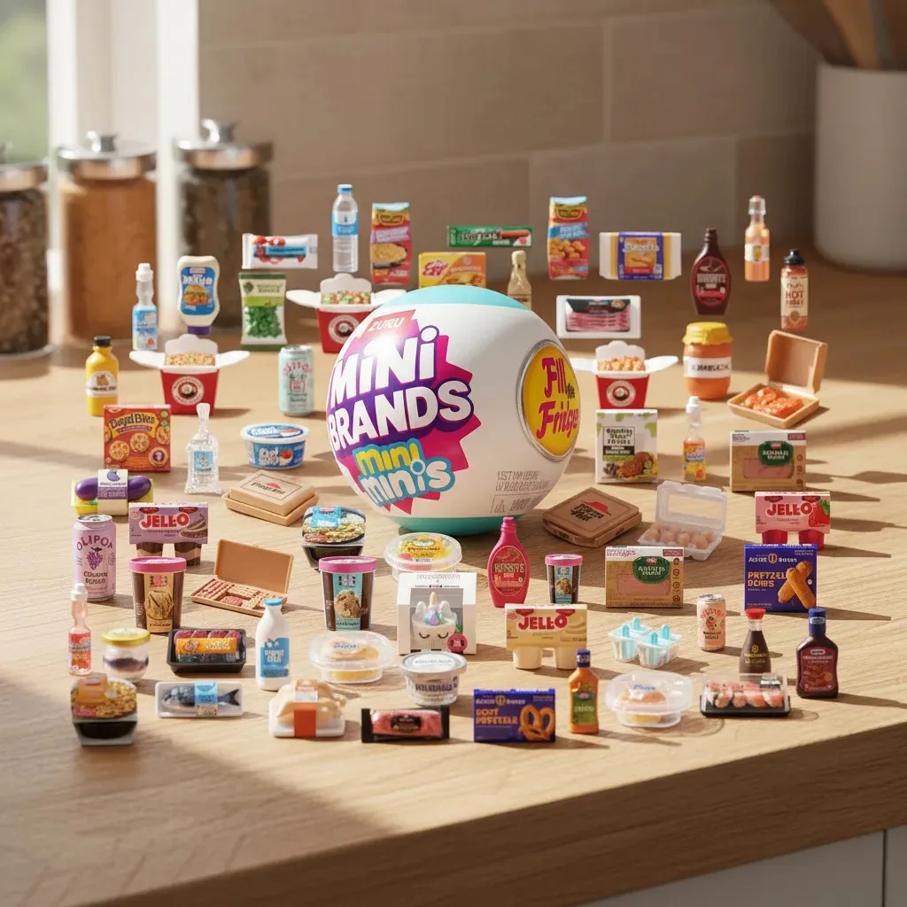 Mini Brands Mini Minis Con 5 Sorpresas Fill The Fridge - Imagen 2