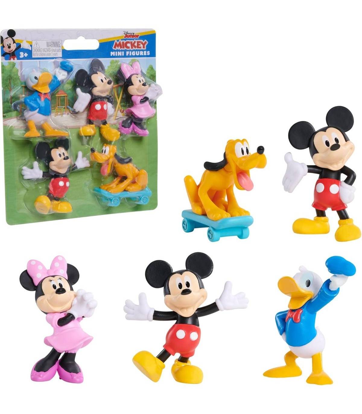 DISNEY PACK 5 MINIFIGURAS MICKEY Y SUS AMIGOS