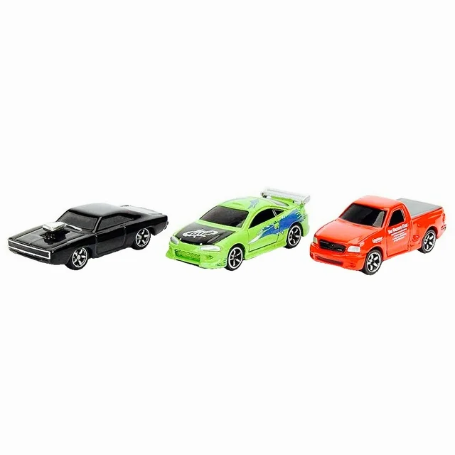 Rápido y Furioso Set 3 Vehículos 4cm - Imagen 2