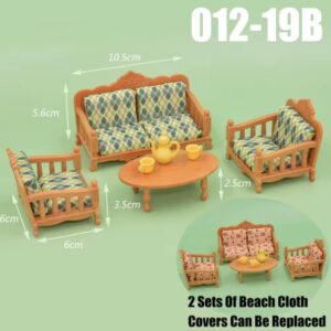 Mini Furniture Mini Muebles 17B,19B