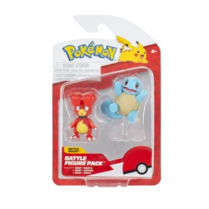 POKEMON FIGURAS BATTLE PACK – MAGBY Y SQUIRTLE