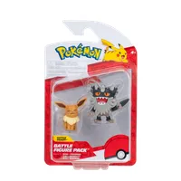 Pokémon Pack 2 Figuras De Batalla Eevee Y Perrserker