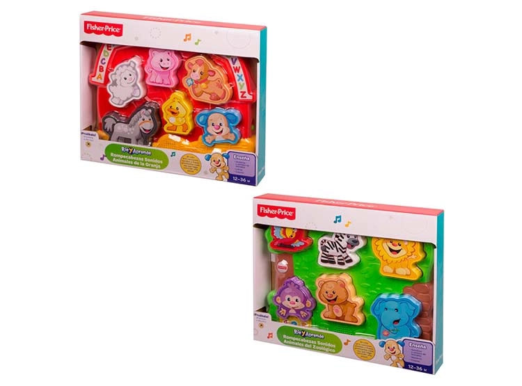 Fisher Price Rompecabezas Ríe Aprende