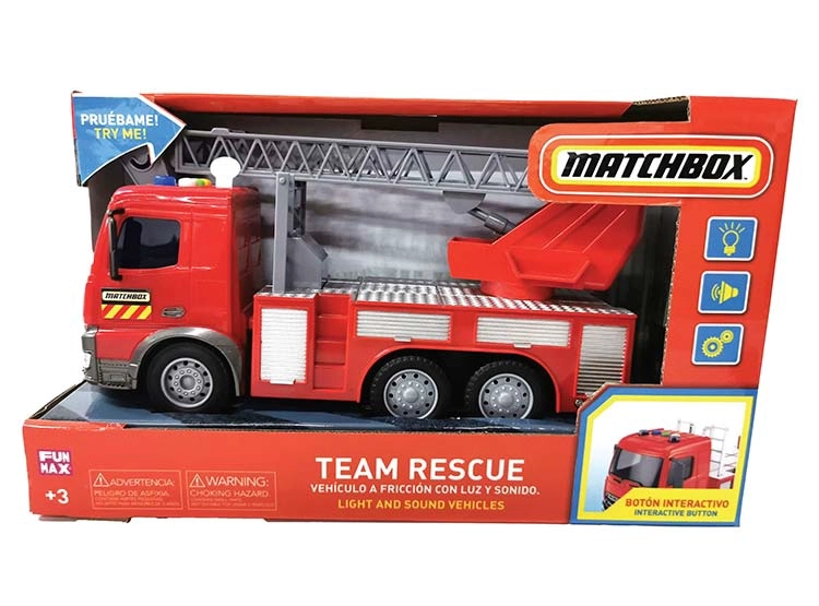 Matchbox Vehiculo L&S Team Rescue
