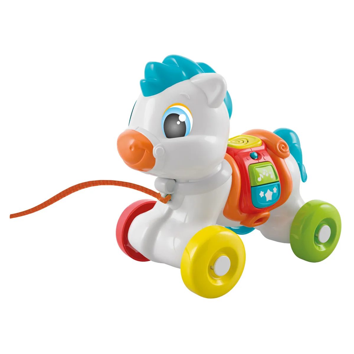 Clementoni Juguete de Arrastre Baby Pony - Imagen 2