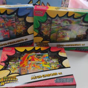 TCG Ascenso Heroico Mega ex Box  Español