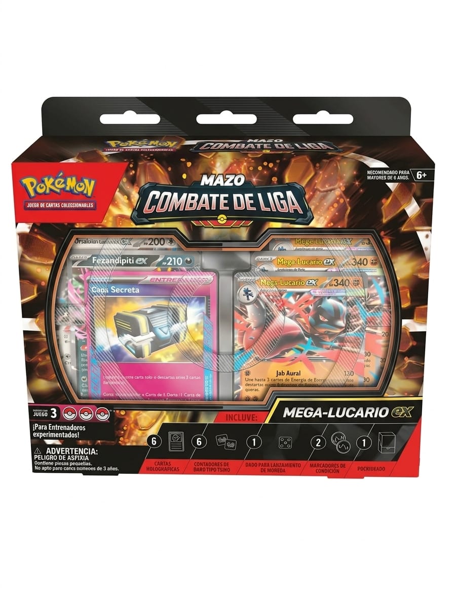 mega Lucario Mazo Combate de Liga - Español
