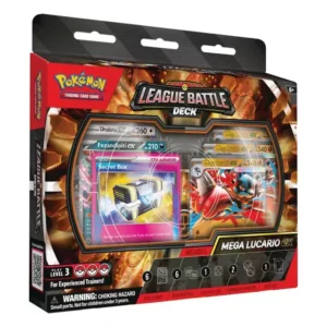 TCG Pokemon Mega Lucario Ex League Battle Deck INGLÉS