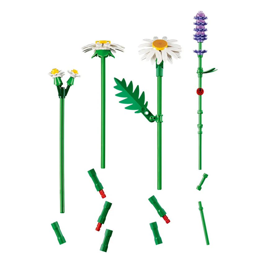 Lego Botanicals Flores Margaritas - Imagen 4