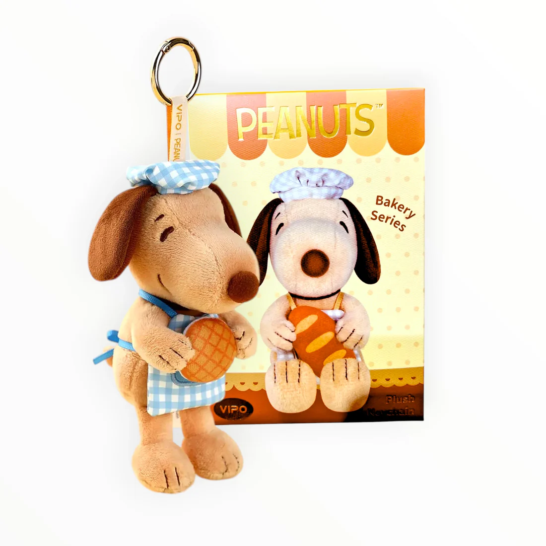 Snoopy Llavero de peluche serie Panaderia - Blind Box - Imagen 4