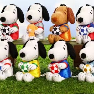 Snoopy llavero Peluche - Serie Copa Mundial 2026