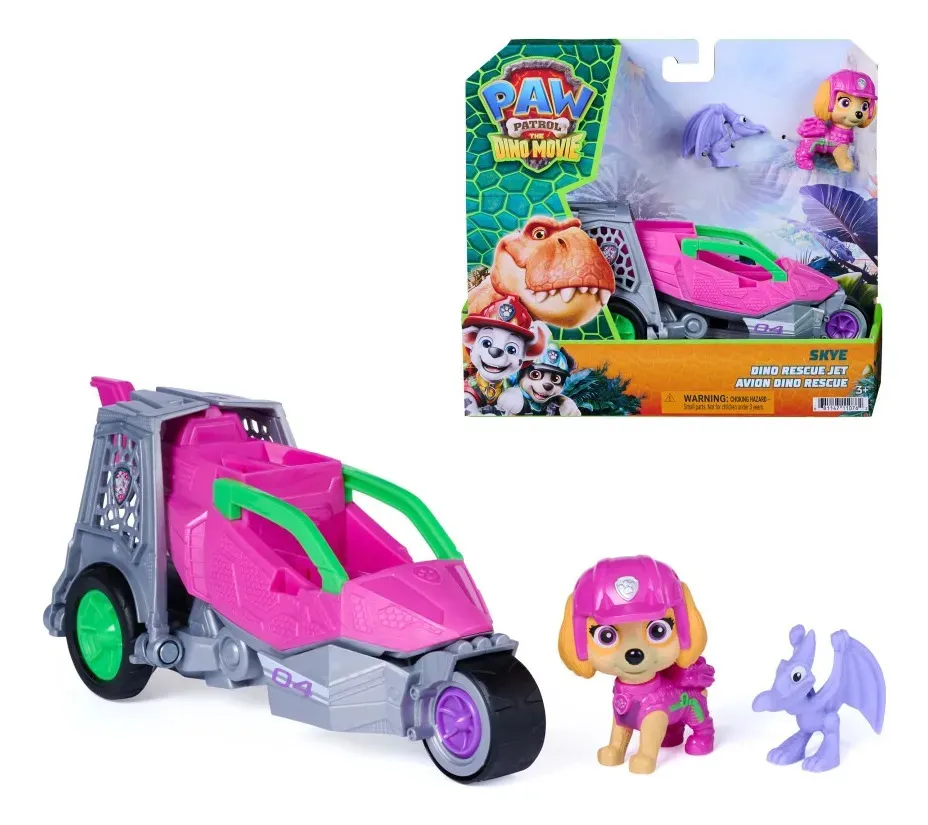 Paw Patrol The Dino Movie, Dino Rescue Jet De Skye