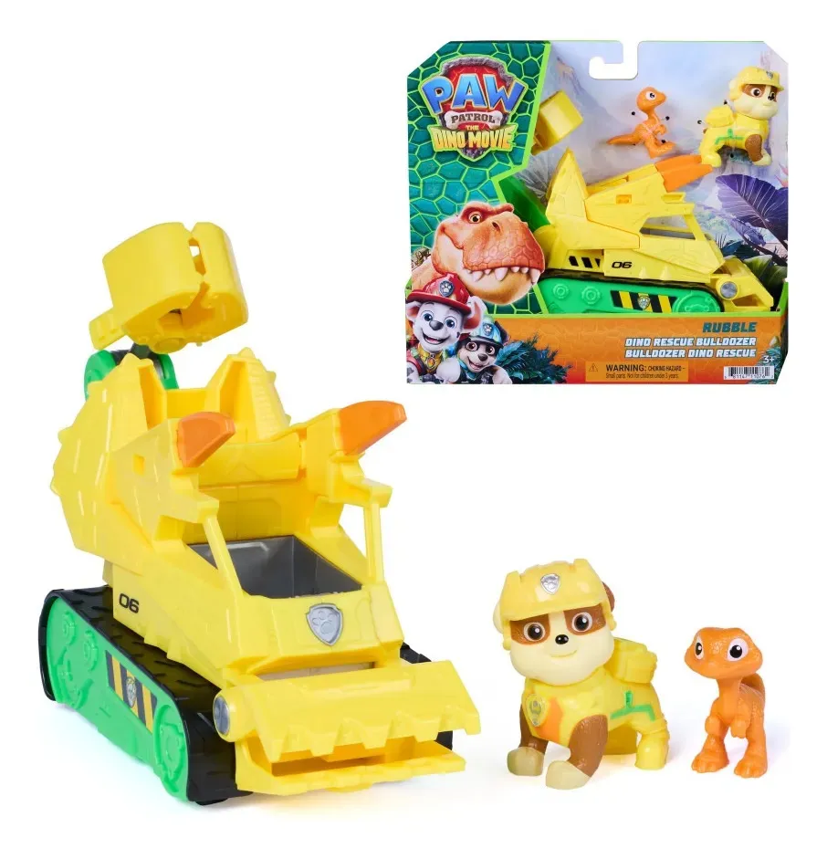 Paw Patrol Dino Recue Rubble Bulldozer
