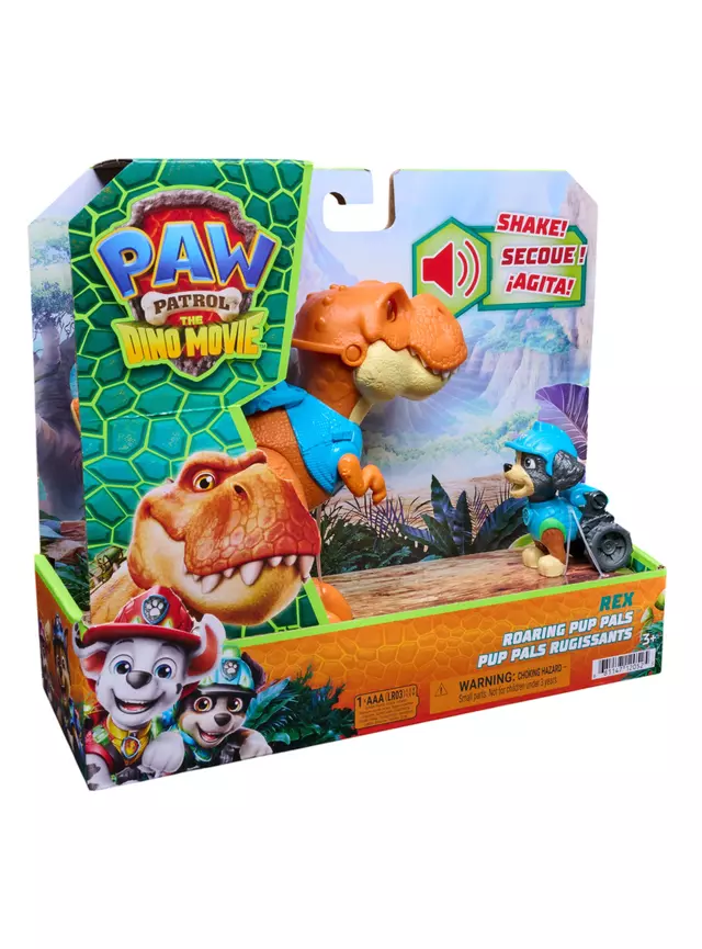 Paw Patrol La Dino Película Dinosaurio Y Figura Rex