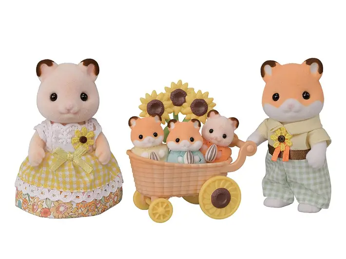 Familias Sylvanian Familia de Hámsters - Imagen 2