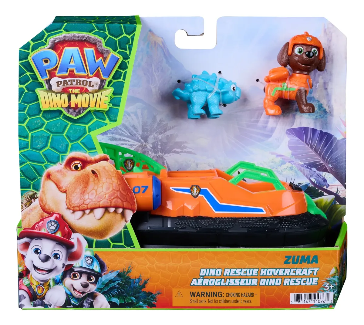 Paw Patrol La Dino Película Vehículo De Zuma