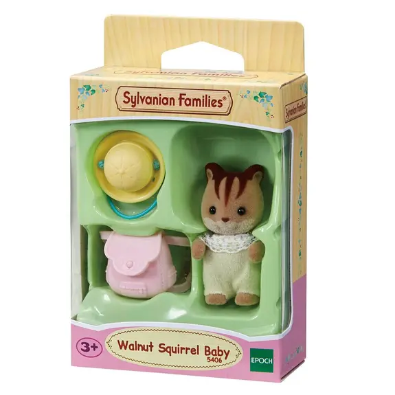 Sylvanian Families Bebé Ardilla de la Nuez