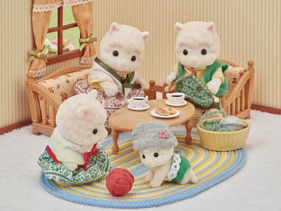 Sylvanian Families Familia Alpaca - Imagen 3