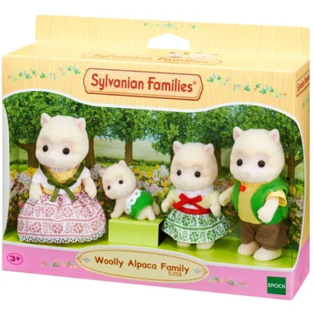 Sylvanian Families Familia Alpaca
