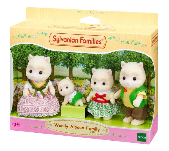 Sylvanian Families Familia Alpaca